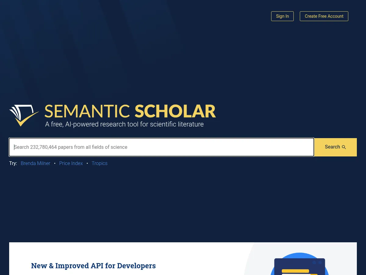 Semantic Scholar