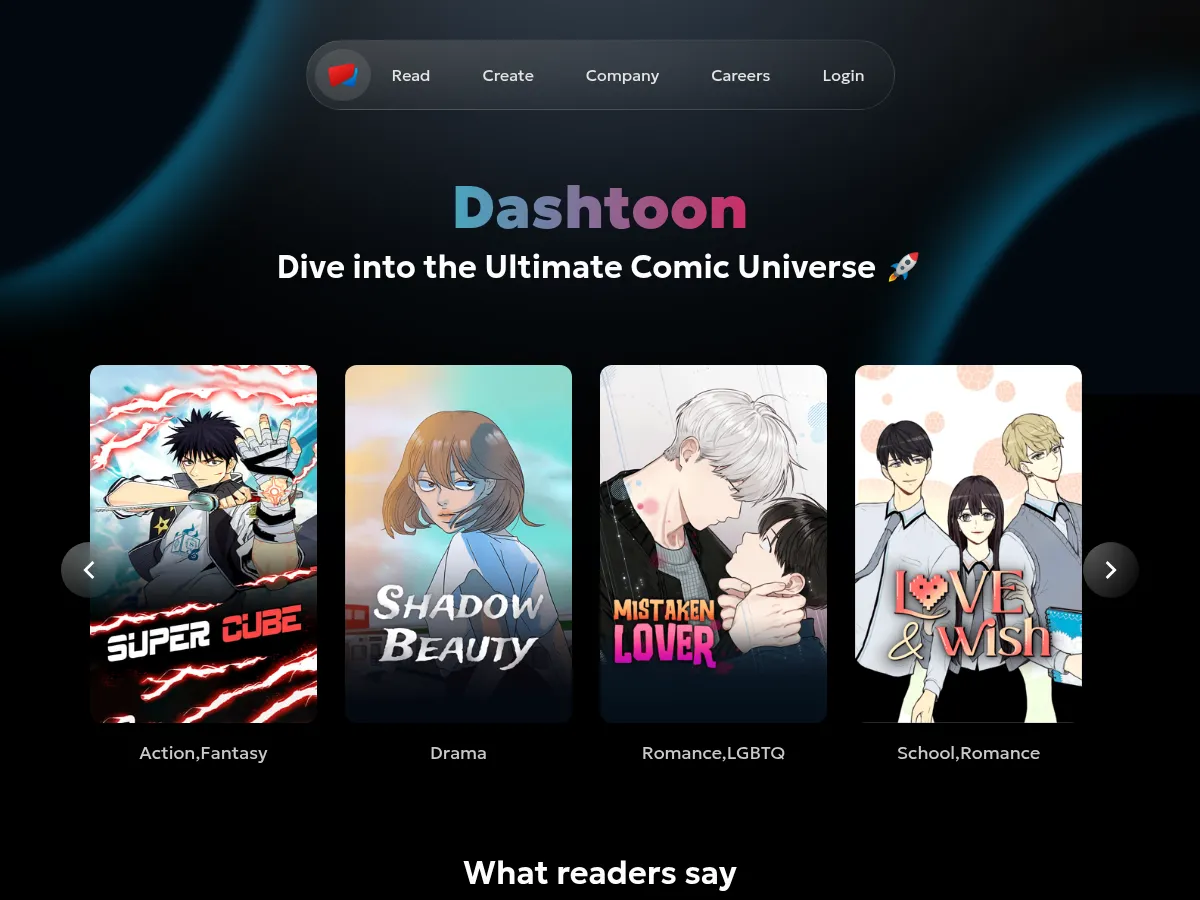 Dashtoon Screenshot