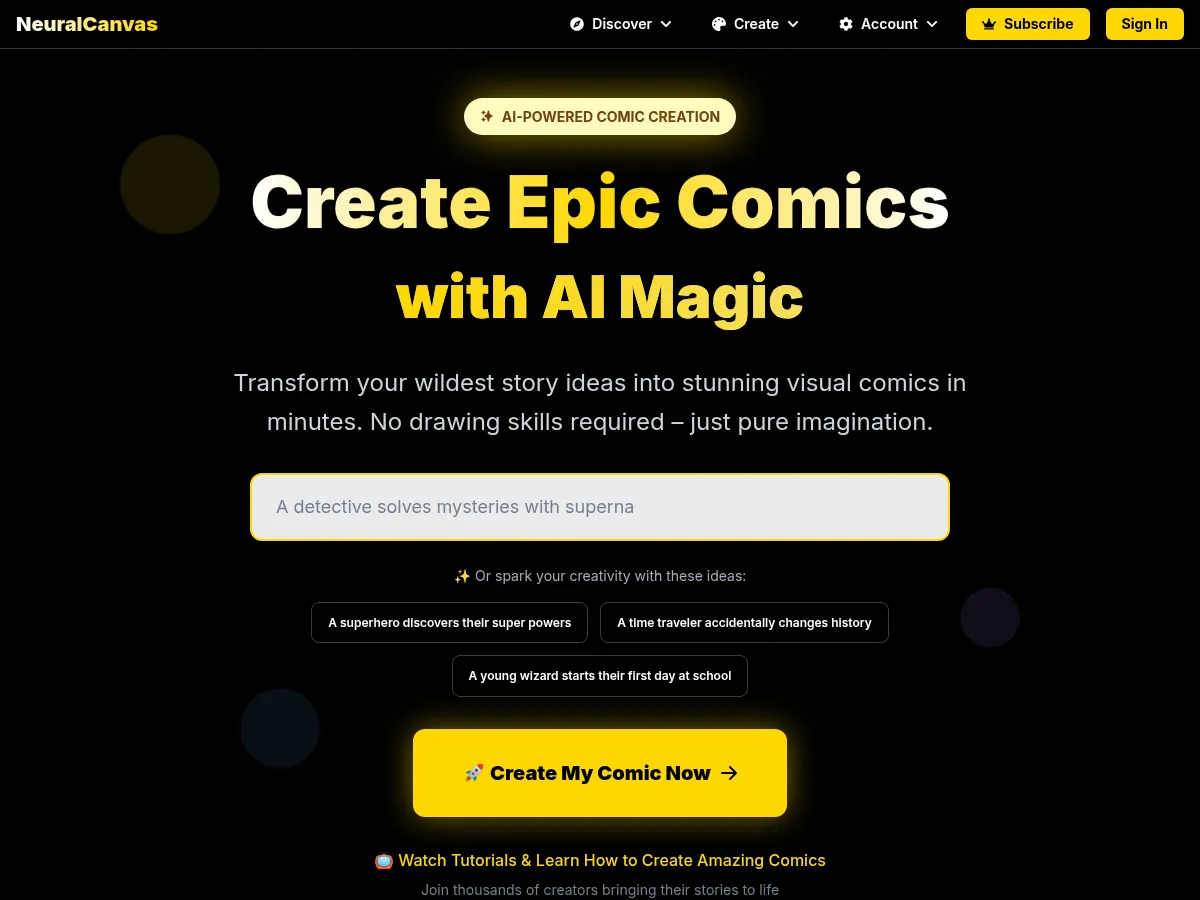 Neural Canvas Screenshot