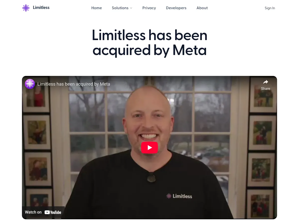 Limitless Pendant Screenshot