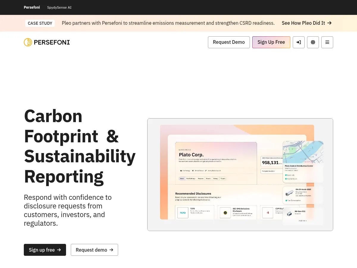 Persefoni Screenshot