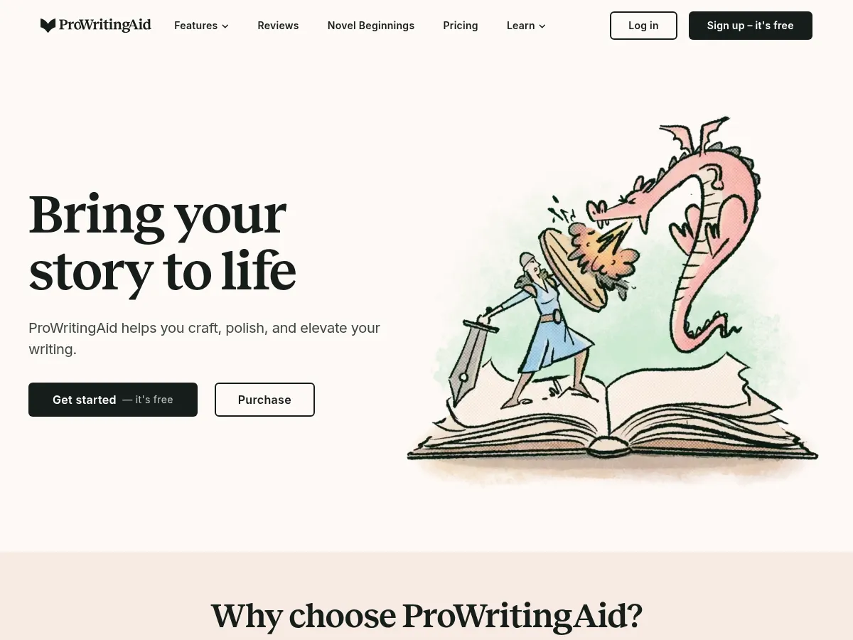 ProWritingAid Screenshot