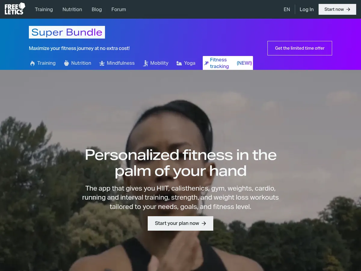 Freeletics Screenshot