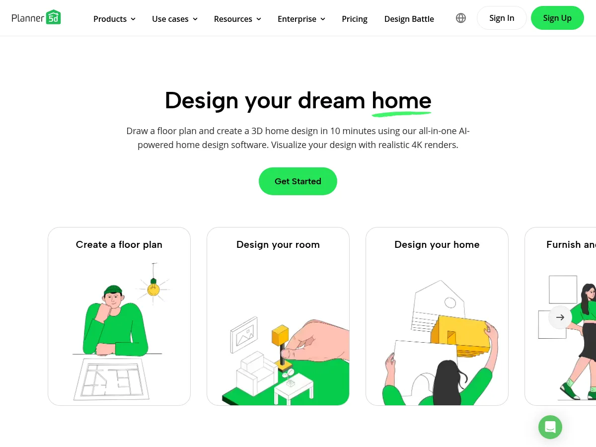 Planner 5D Screenshot