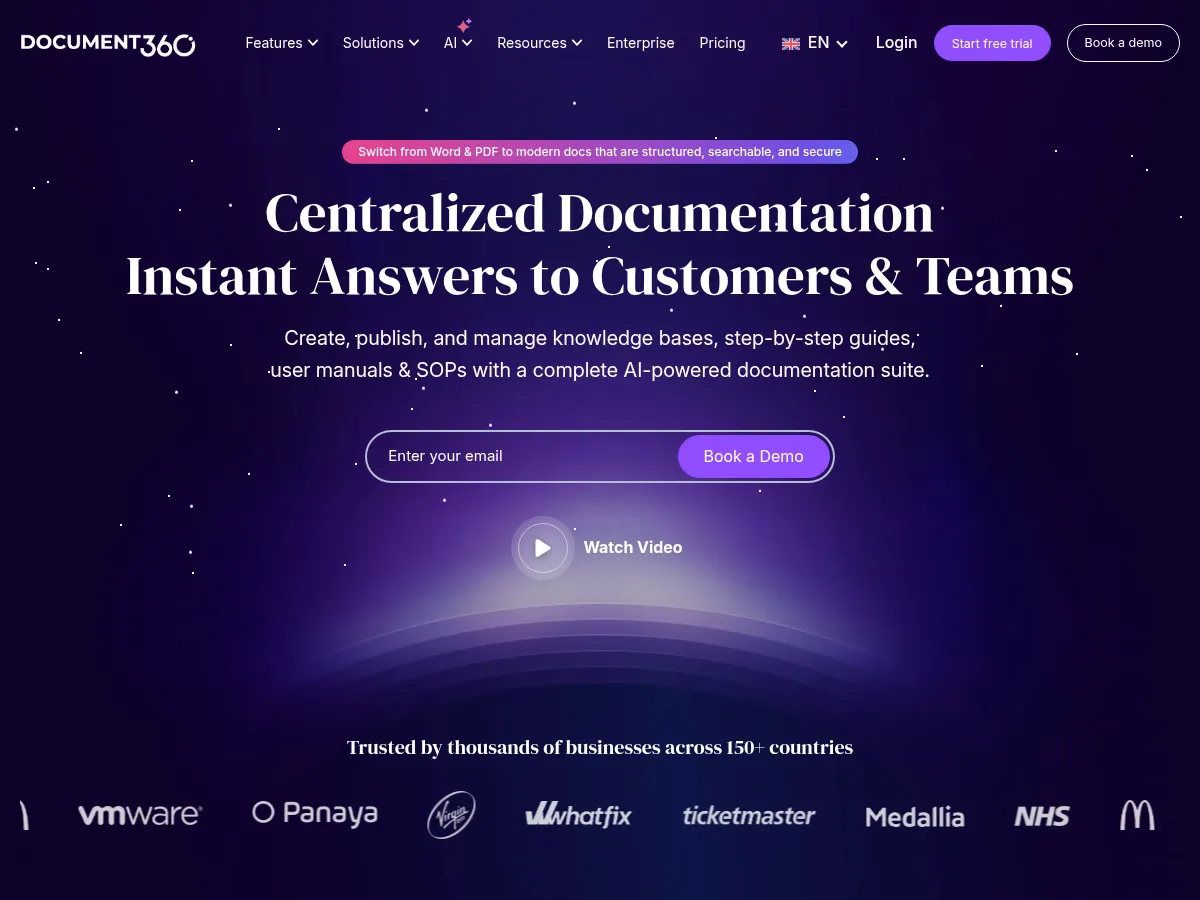 Document360 Screenshot