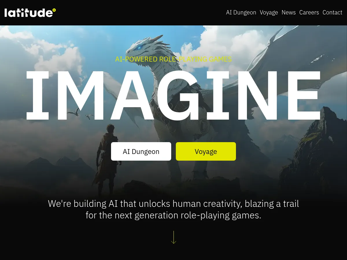 Latitude (AI Dungeon Studio) Screenshot