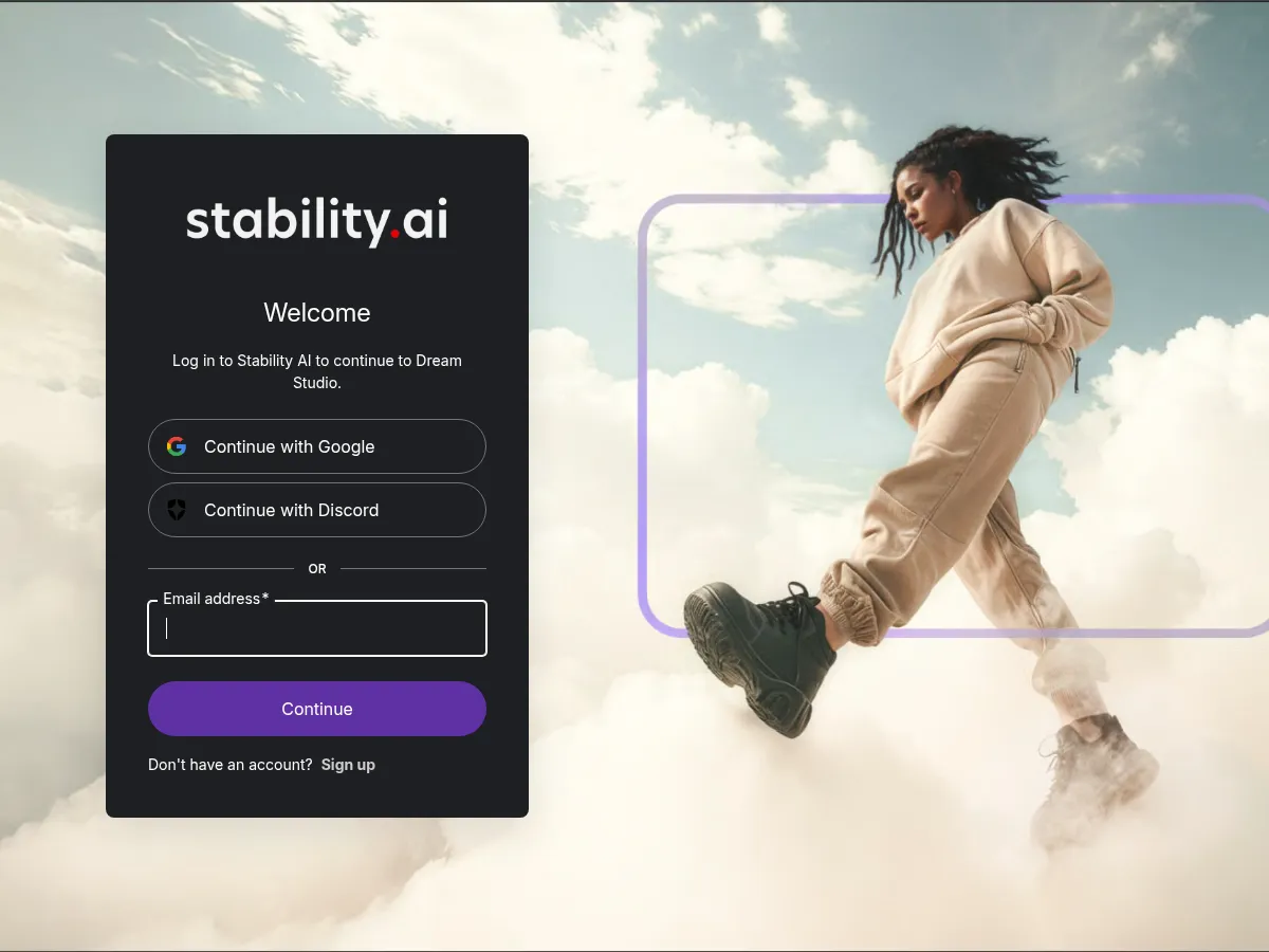 DreamStudio Screenshot