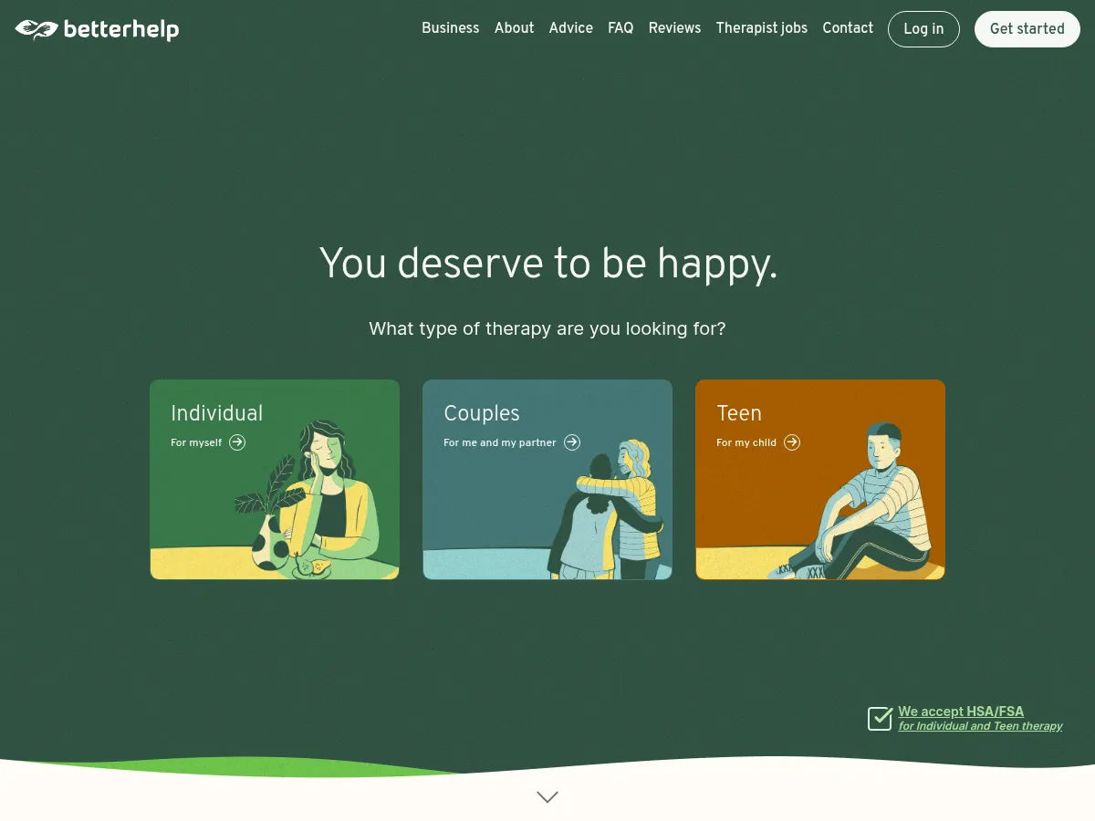 BetterHelp Screenshot