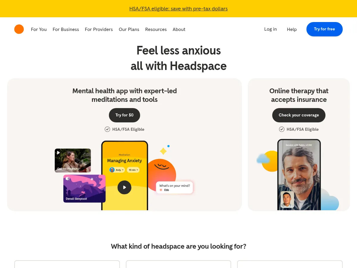 Headspace Screenshot