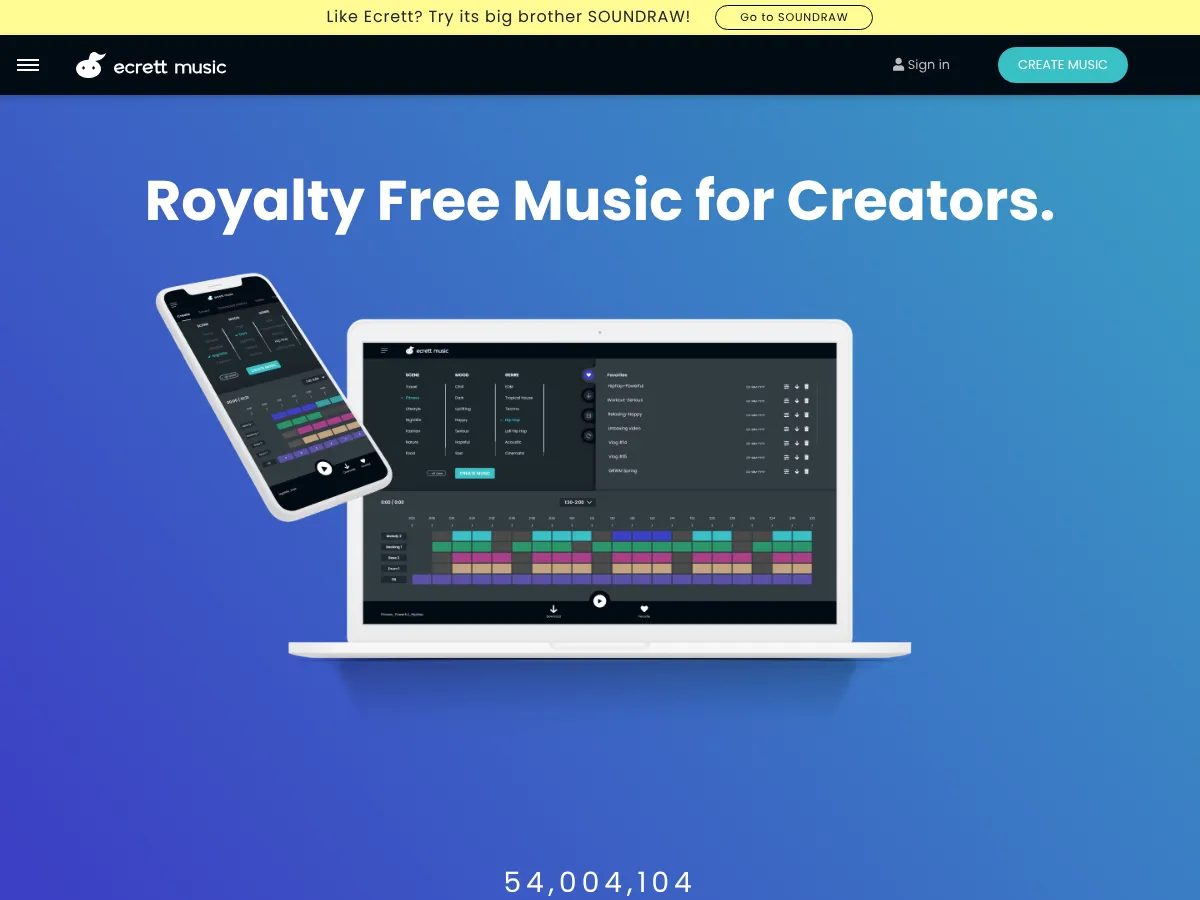 Ecrett Music Screenshot